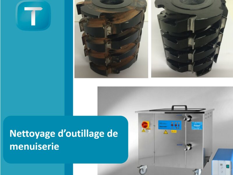 Nettoyage d'outillage de menuiserie