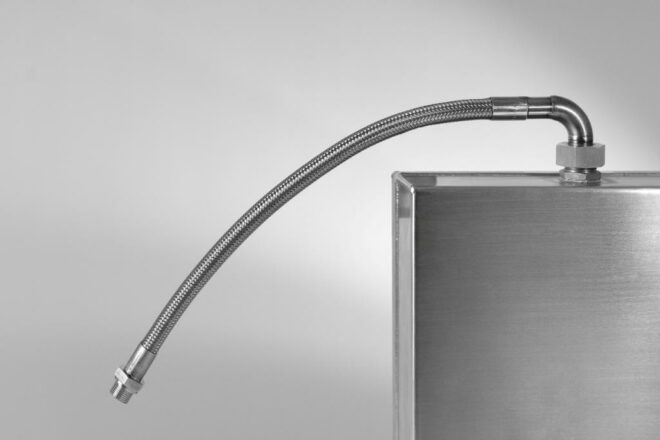 Câble en inox d'alimentation sur émetteur immergeable