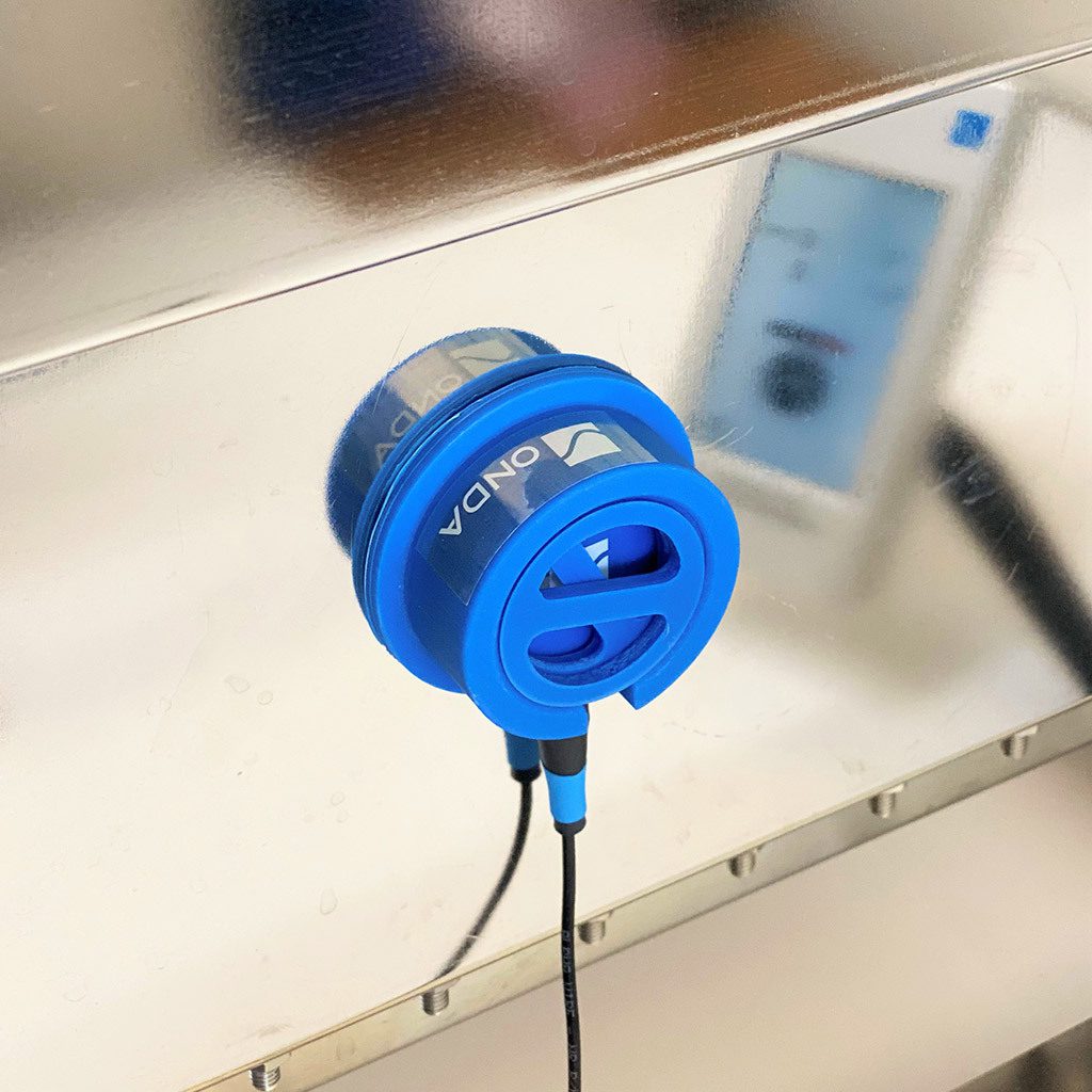 Photo d'un outil de mesure de cavitation et de fréquence à Ultrasons